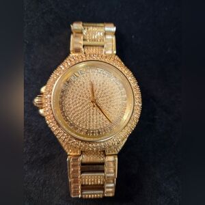 Michael Kors Gold Crystal Women's Watch